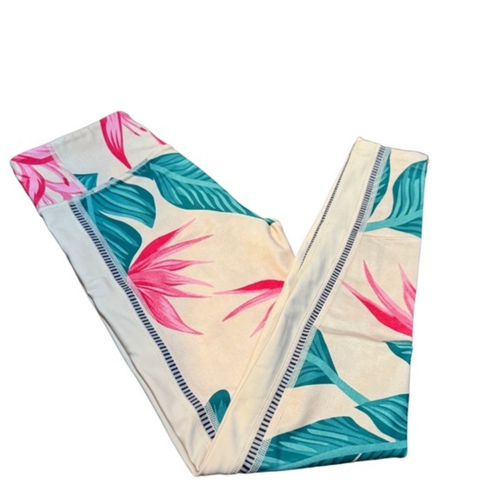 Hurley floral leggings XS, UPF 50